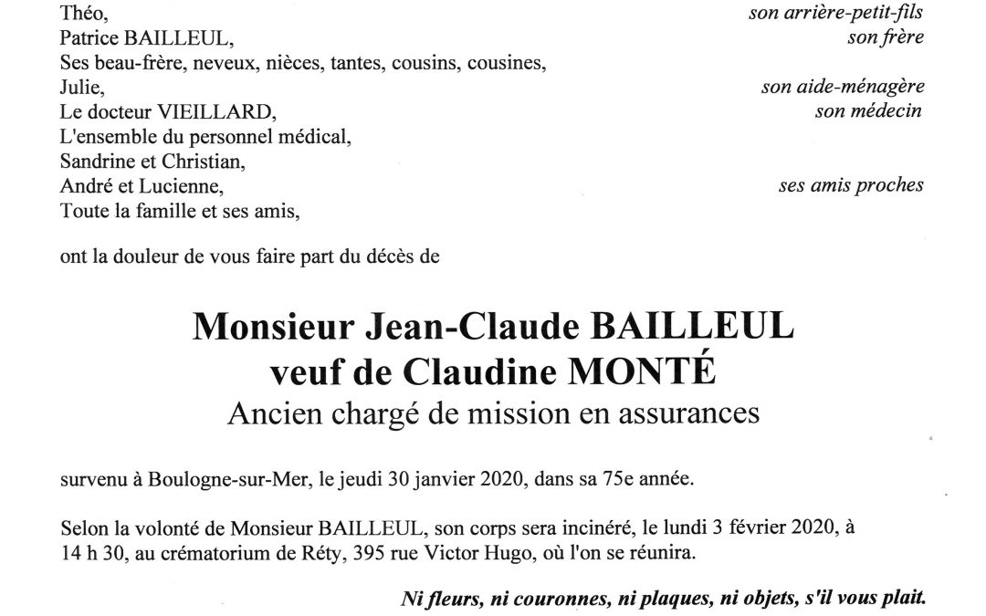 Comment Faire Pour Avoir Claude Bailleul Tressaintcom